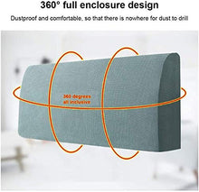 uyeoco Copertura per Testiera per Letto Copri Testata Letto Matrimoniale/Singolo Fodera Elastica Premium Vello Protezione Copritestata Testata Cover Lavabile per Decorazione Camera