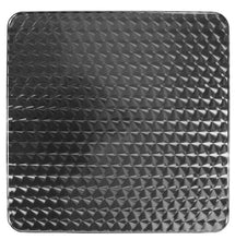 Alterego – Vassoio di tavolo 'Barca' Quadrato 70 x 70 cm acciaio inox