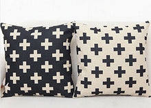 TELLW cuscino fodera in cotone cuscini cuscino custodia sofa tenere federa