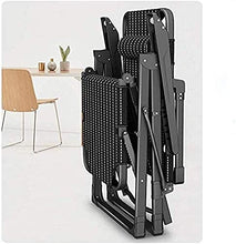 FACAZ Sedie da Giardino reclinabili Chaise Longue Pieghevoli Portatili con Cuscino Regolabile per Spiaggia, Piscina, Giardino, Esterno e Interno