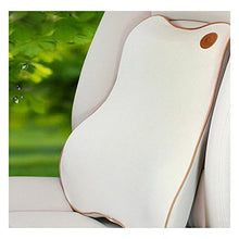 SJY-SHMB Cuscino Vita Auto, Schienale in Cotone Memoria Cuscino, Schienale, Nero/Beige / Beige Scuro/Rosso / Marrone/Blu Scuro/Grigio, 46 * 10 * 12 cm, G, 46 * 40 * 12cm