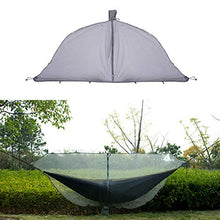 LIOOBO Amaca Mosquito Net Bug Zanzariera per Doppi amache da Campeggio Protezione da 360 Gradi Zanzariere Pesky Bugs (Grigio)