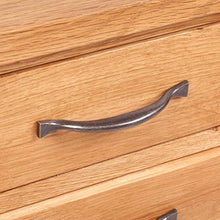 vidaXL Comodini 2 pz 40x30x54 cm in Legno Massello di Rovere