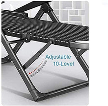 FACAZ Sedie da Giardino reclinabili Chaise Longue Pieghevoli Portatili con Cuscino Regolabile per Spiaggia, Piscina, Giardino, Esterno e Interno