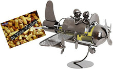 BRUBAKER Portabottiglie da vino regalo - aeromobile
