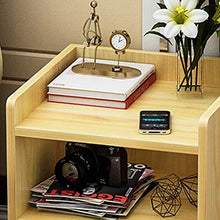 Comodino Legno Comodino impilabile Laterale End Comodino for la casa da Letto Ufficio Universitaria Nightstand Accessori mobili Camera da Letto