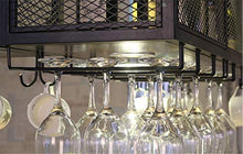 PWZ Pratica Semplicità Domestica Nero Pratica Semplicità Domestica Capovolto Bicchiere da Vino Rack Bar Bancone Armadietto Decorazione Bar Pratica Semplicità Domestica Bar Pratica Semplicità Domestic