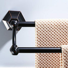 LCSD Retro Black Bold Rounded Corners Copper Drill Hole Bagno Home Hotel Bagno Rack/Mensola/portasciugamani