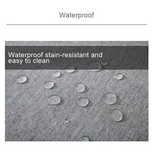 Shanks 'Shop. HGFD Modern Concise Waterproof Flax Rettangle Rettangle Casa Tavolo da Tavola Hotel (Color : Grey)