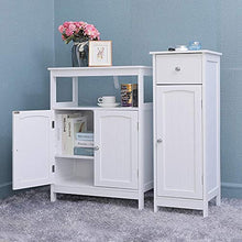 Iwell YSG001B - Armadietto da Bagno, Colore: Bianco