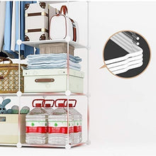 Locker 4 Strati Armadio Organizzatore di Plastica 4 Porte Gitter Scaffali Abbigliamento Home Camera Dormitorio Verde 39X47X147CM MUMUJIN