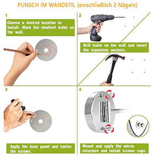 Namotu - Specchio cosmetico da Parete, Senza Fori