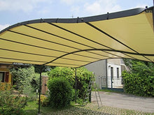 TUTTOPERGOLE Ricambio Telo PVC Bianco 300 CM X 250 CM per Gazebo Pergola in Ferro