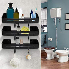 Tarente Cucina for Ripiani for stoccaggio a Parete in Alluminio Cucina da Bagno (Tripla Tier)