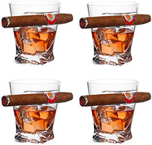 Bicchiere Da Whisky Da 320 Ml Con Portasigari Per Vino Bourbon Brandy Per Gli Amanti Delle Sigarette Da Sigaro Bicchiere Da Sigaro Ultra Trasparente Alla Vecchia Moda