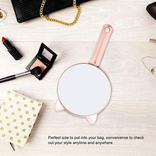 Weichuang - Specchio da viaggio portatile da viaggio per trucchi, specchio da viaggio portatile, strumento di bellezza per il trucco, specchio ingranditore per donna