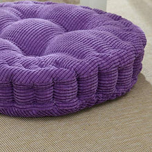 Morbuy Cuscino Soffice Rotondo da Pavimento Divano, Cuscino per Sedia Interno Meditazione ed Divano Camera da Letto Decorazione Domestica (45cm/ 18”, caffè)