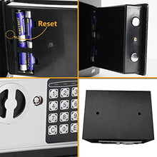 Dawoo Cassaforte a muro, Cassaforte Elettronica, Cassaforte a mobile, Cassaforte armadio (17 x 23 x 23 cm)