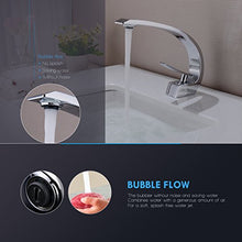 Rubinetto Bagno Lavabo, BONADE Miscelatore Monocomando per Lavabo Rubinetto Lavabo Rubinetti per lavandini bagno Ottone, Cromo