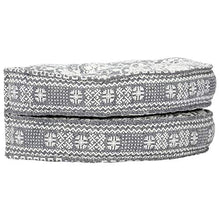 Tidyard Pouf Divano in Tessuto Grigio Chiaro/Indaco 100x20 cm,Divano Cameretta,Divano Camera da Letto,Chiase Longhe Tessuto,Divanetto Camera da Letto Tessuto 100x20 cm