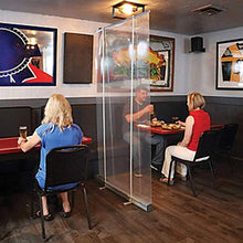 Protezione per Starnuti da Terra, Scudo da Starnuto Portatile, per Bar, Negozi al Dettaglio, Cassiere, Receptionist, 5 Dimensioni