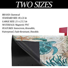 Copertura magnetica per cassetta delle lettere con tartaruga marina, decorazione per la casa, dimensioni standard, 53,3 x 45,7 cm