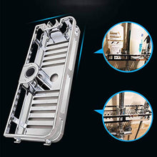 N-B Kitchen Wall-Mounted Bathroom Shower Storage Box, Decorative Storage Rack with Towel Bar, Wall-Mounted Kitchen Rack Tableware Rack, Storage Rack, Bathroom Towel Rack, Kitchen Utensil Rack,