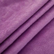 Sinoeem Copridivano in Velluto Elasticizzato 1 2 3 4 posti, Fodera per Divano con Corda Fissa (Viola Chiaro, 1 posti 90-140 cm)