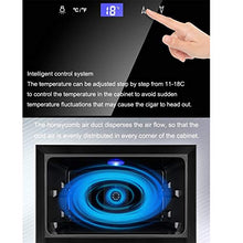 Armadio for Sigari da Ufficio Armadio for Sigari Idratante A Temperatura Costante Humidor Elettronico Armadietto for Vino Touch Screen Risparmio Energetico E Silenzioso
