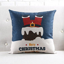MEILING Decorazione di Natale Cuscino Capodanno Vacanze Cotone e Lino Cuscini del Divano Display Cuscino (Dimensioni : 45cm-with Core)