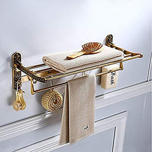 WHSS. Alluminio Bagno Pieghevole Pieghevole/Multistrato/Multifunzione Antico Alluminio 1pc - Bagno/Hotel Bagno Appeso a Parete