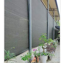 WYCD 90% Nero Tessuto Ombra Panno ombreggiante frangisole Balcone Traspirante Tenda da Sole con Occhielli Inviare la Corda