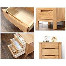 KX-YF ComodinoComodino, Comodino Piccolo Tre Comodini in Legno MasselloStoccaggio della Decorazione della Camera da Letto Domestica