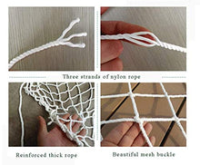 WaiMin Rete di sicurezza universale for bambini Rete di sicurezza, rete protettiva protezione di sicurezza for scale arrampicata corda intrecciata auto carico rimorchio decorazione rete giocattoli for