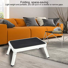 Wakects Sgabello pieghevole antiscivolo per bambini, sgabello pieghevole portatile, sgabello da bagno, adatto per anziani, bambini e donne incinte