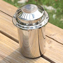 RISEDC Time Capsule Contenitore a Tenuta stagna in Acciaio Inox Blocco della Laurea Regalo Lo stoccaggio di Merci 20cm / 7.9inch