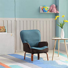 Laishutin Divano Divano Imbottito per Poltrona Imbottito per Bambini per Soggiorno e Ufficio (Color : Blue, Size : 45 * 54 * 71cm)