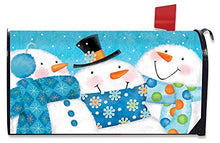 XJ-JX Snow Buds Inverno Magnetico Casella Postale Copertura Pupazzo di Neve Sciarpe Standard