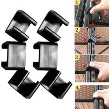 DELITLS 10 clip per mobili in vimini per esterni in plastica per patio e sedie in rattan sezionali per divani e divani con clip