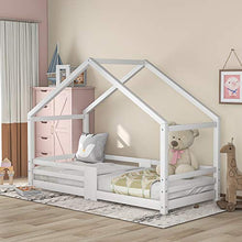 GYF Rete del Letto Struttura Letto Legno per Letto Bed Bed Bed Bed Bed Bed Bed Pine House Letto per Bambini 90 X 200 Cm Senza Materasso, Bianco