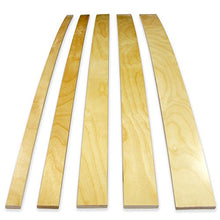 wiedergutschlafen (780) Doghe di ricambio in legno, confezione da 5 pezzi, larghezza 55 mm, altezza 8 mm, parti di ricambio per letti a doghe
