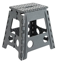 Arregui TB-039-G Sgabello Pieghevole Multiuso Alto 39 cm, Grigio