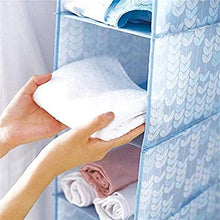 YuuHeeER - Armadietto da parete in tessuto Oxford, pieghevole, per casa, armadio, camera da letto