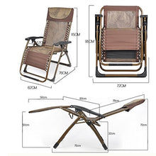 Poltrone LHA Lounge Chair con poggiapiedi reclinabile Viaggio all'aperto Pesca Sedia Portatile