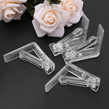 dongguan NUEEUDD Clip per tovaglie 4 Pezzi Coprivaso in plastica Trasparente Tovaglia Clip per Morsetto Supporto per Feste