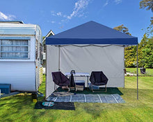 ABCCANOPY Gazebo pop-up 2 x 2 m con due pareti del sole completamente impermeabile commerciale rifugio istantaneo, borsa con ruote, 4 pali