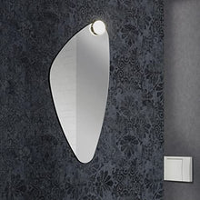 Fackelmann - Set di mobili da Bagno a LED per Ospiti Scuri, con lavandino e Specchio, 45 cm, 4 Pezzi