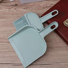 Toyvian Mini scopa e set di spazzaneve per la pulizia della gabbia nido di casa Desktop Pets (blu)