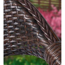 HLZY Tavolo in Vimini in Rattan mobili in Patio e Set Sedia, Arredamento per Esterni Ratan Mobili per mobili in Vetro Tavolino da caffè Conversazione per Giardino all'aperto