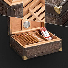 CLJ-LJ Cigar Box, Cigar Humidor, Legno di Cedro Cigar Humidor, Anti-Pressione